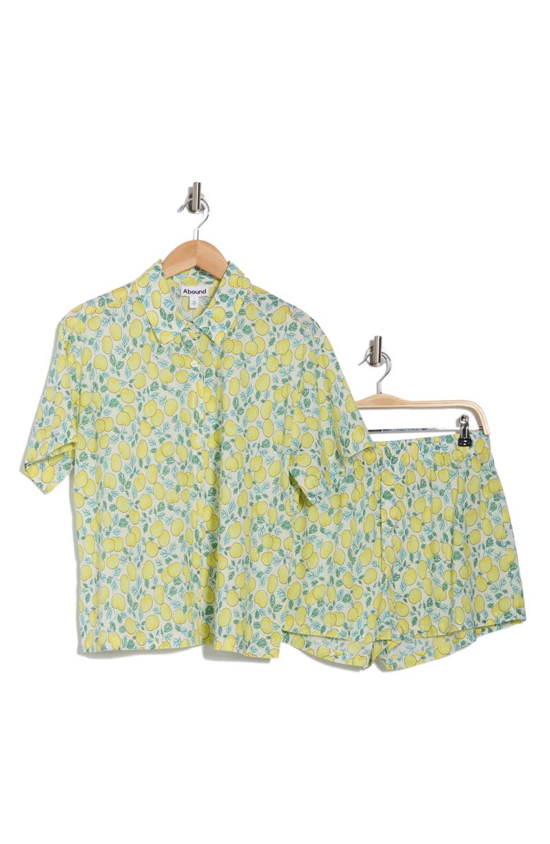 Abound Patterned Shortie Pajamas, Alternate, color, 
