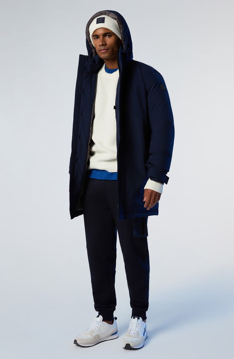 NORTH SAILS Varberg Water Resistant Hooded Parka, Alternate, color, 