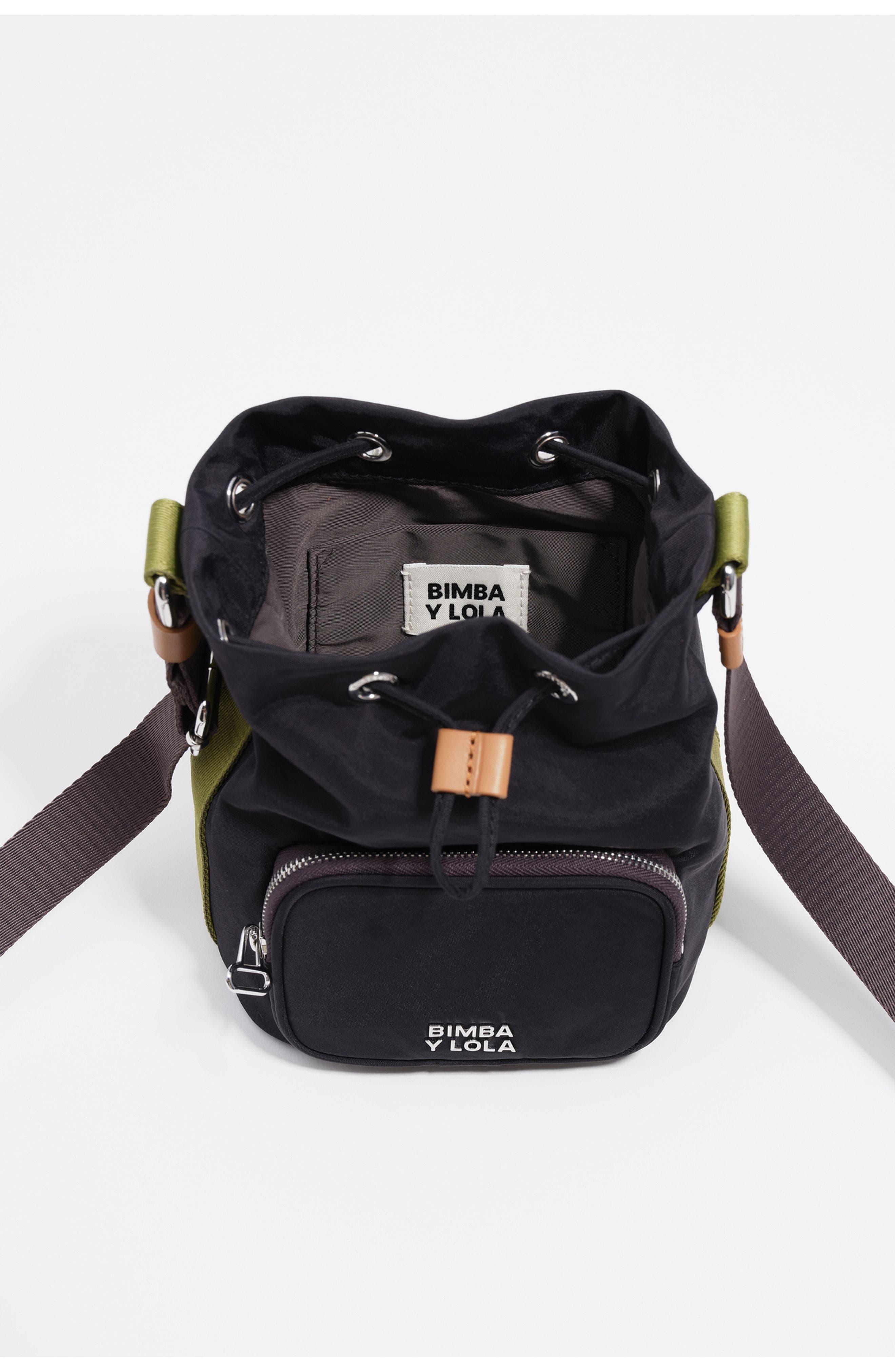 Bimba y Lola Nylon Mini Bag Adjustable Strap, Alternate, color, 