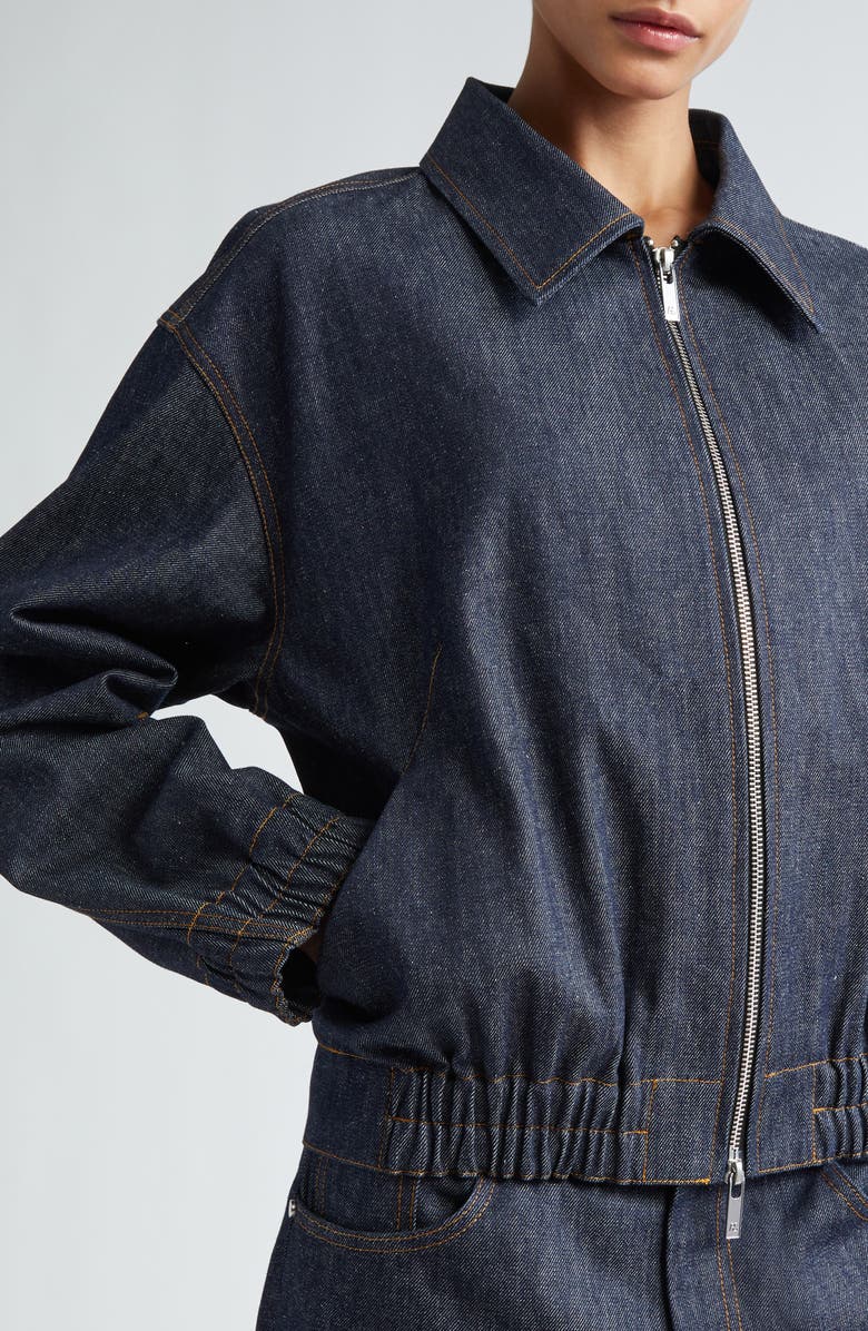 Helmut Lang Apex Denim Jacket, Alternate, color, 