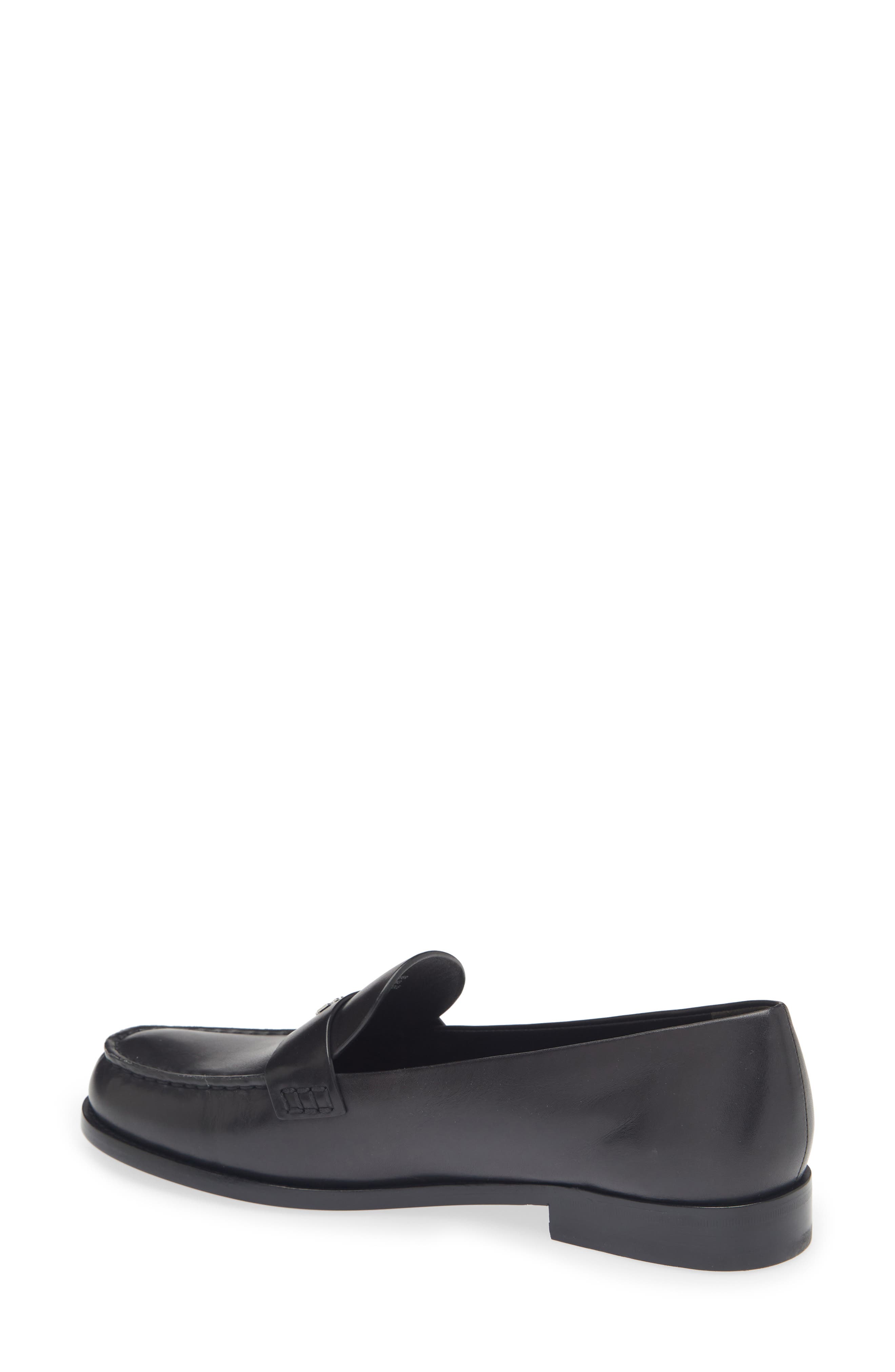 Tory Burch Classic Penny Loafer, Alternate, color, Perfect Black