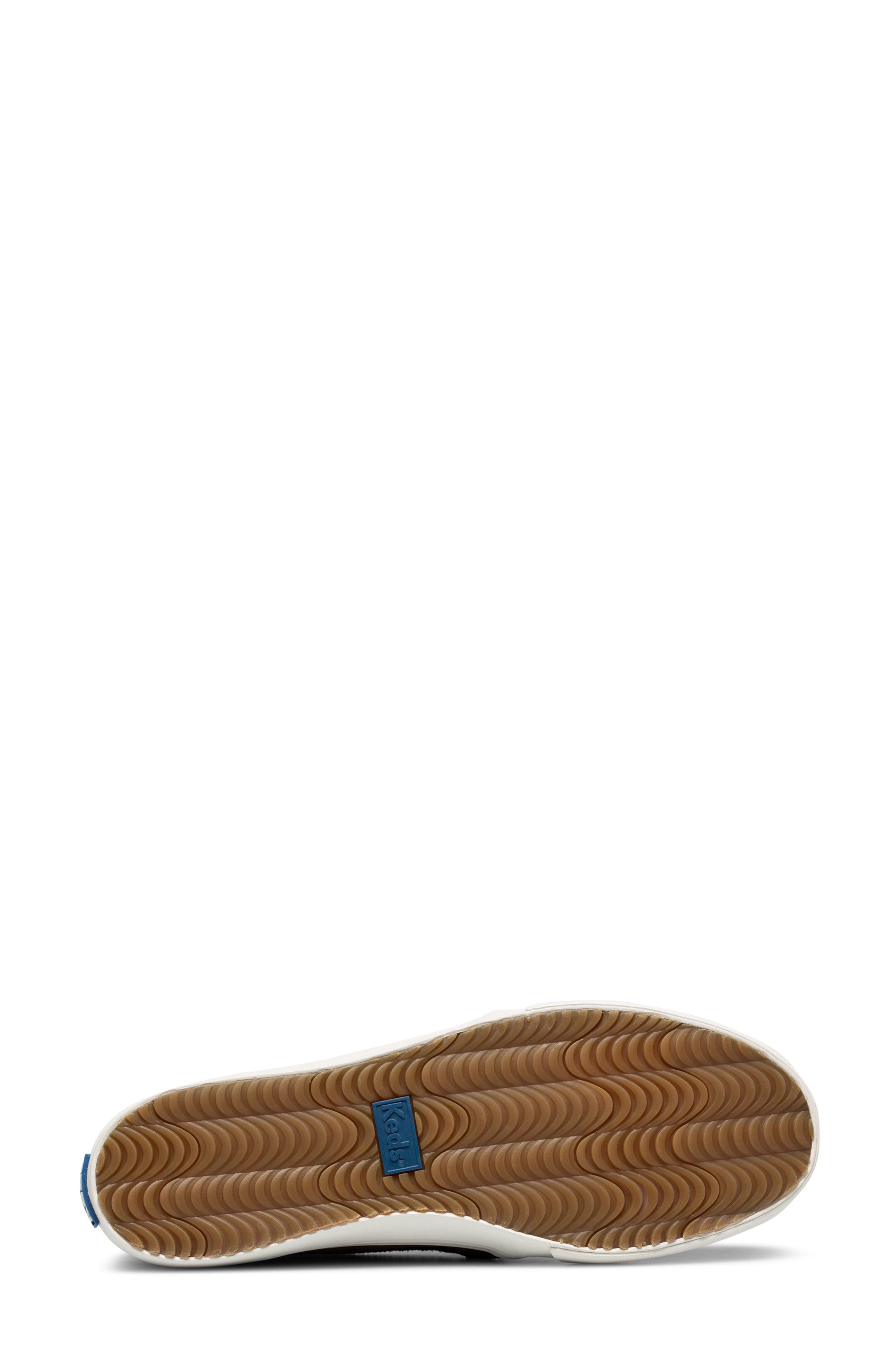 Keds<sup>®</sup> Double Decker Perforated Suede Slip-On Sneaker, Alternate, color, 