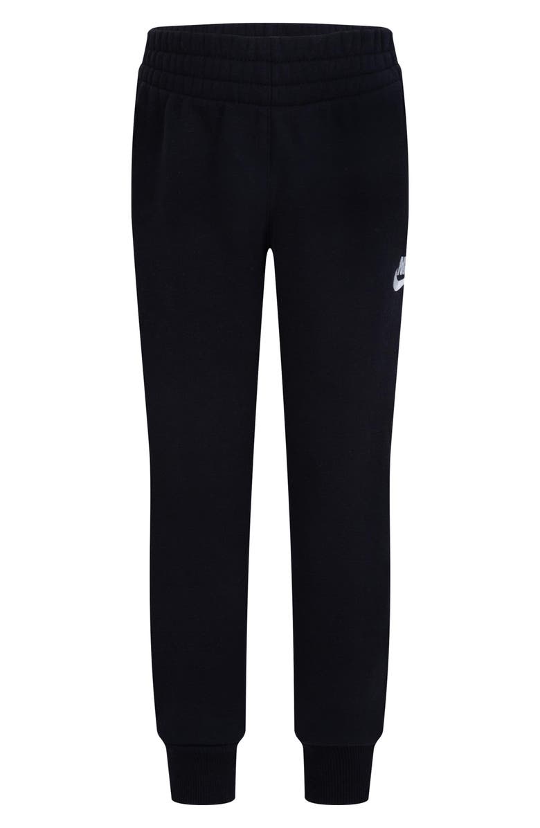 Nike Kids' Club Zip Hoodie & Joggers Set, Alternate, color, Black