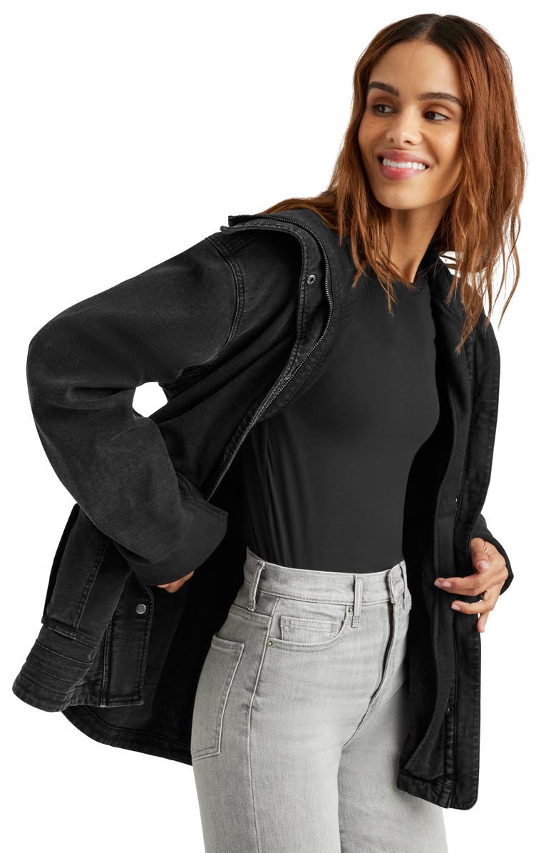 Splendid Meghan Cotton Blend Utility Jacket, Alternate, color,