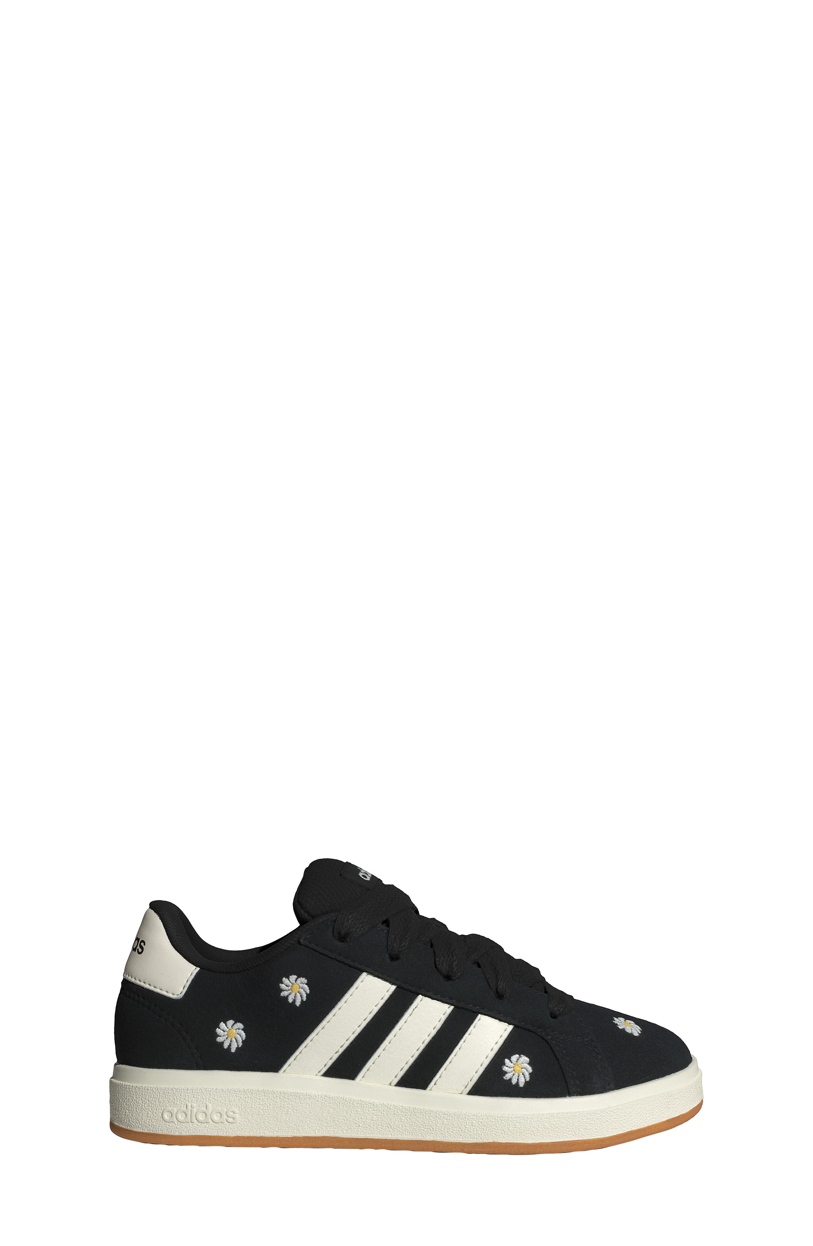 Kids' Grand Court 3.0 Sneaker, Alternate, color, CORE BLACK/ OFF WHITE/ GUM