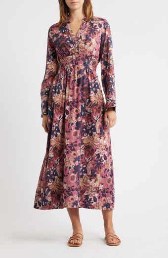 Cleobella Tharini Long Sleeve Midi Dress
