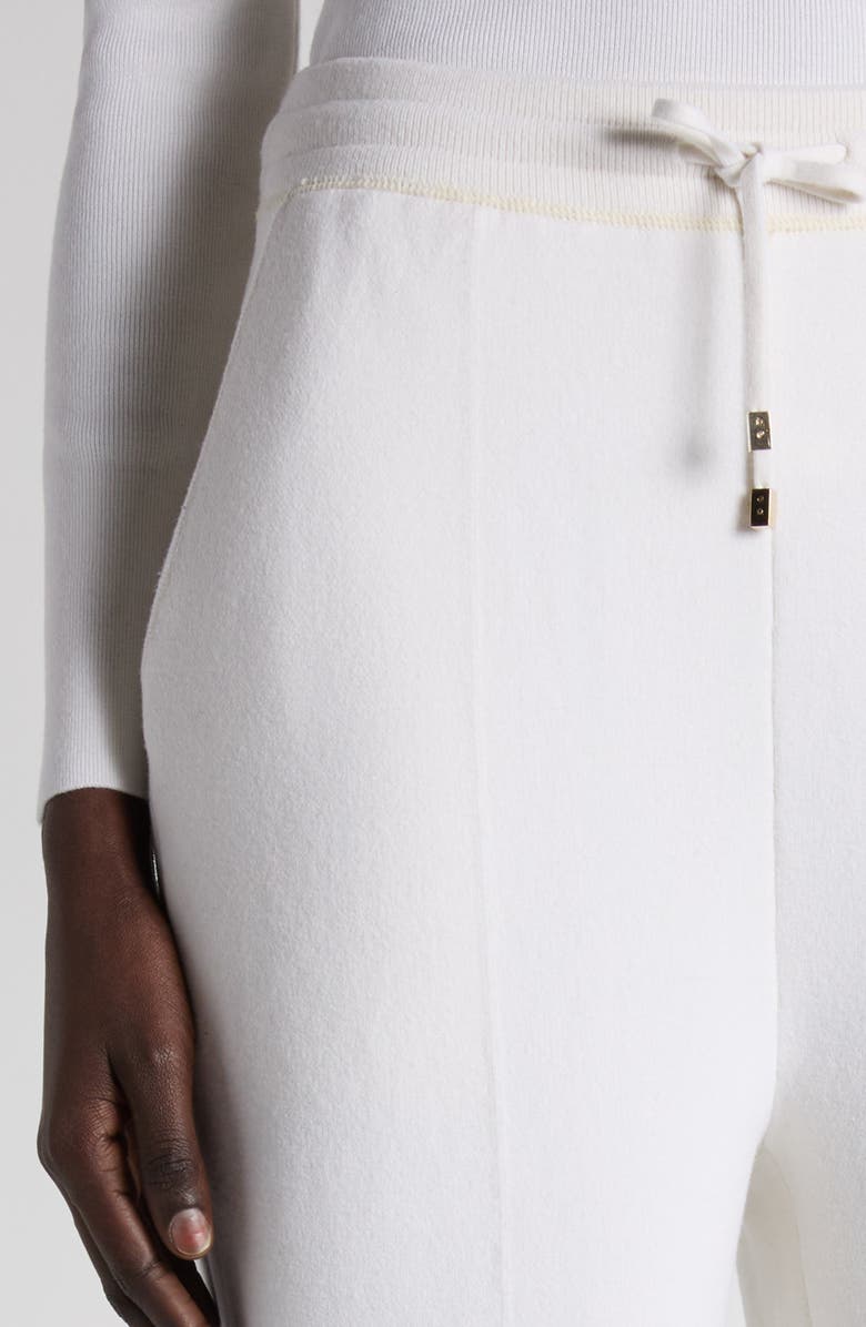 TOM FORD Merino Wool & Cashmere Blend Joggers, Alternate, color, Off White