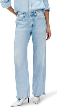 rag & bone rb Miramar Wide Leg Cotton Terry Sweatpant Jeans