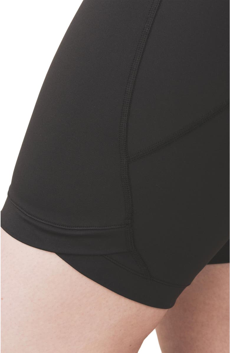 Losano Sculpt Biker Short, Alternate, color, Black