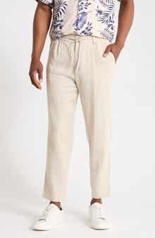 Linen & Cotton Blend Pants