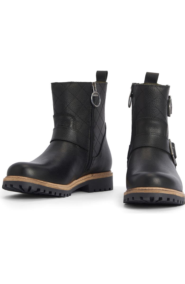 Barbour Bramble Waterproof Buckle Bootie, Alternate, color,