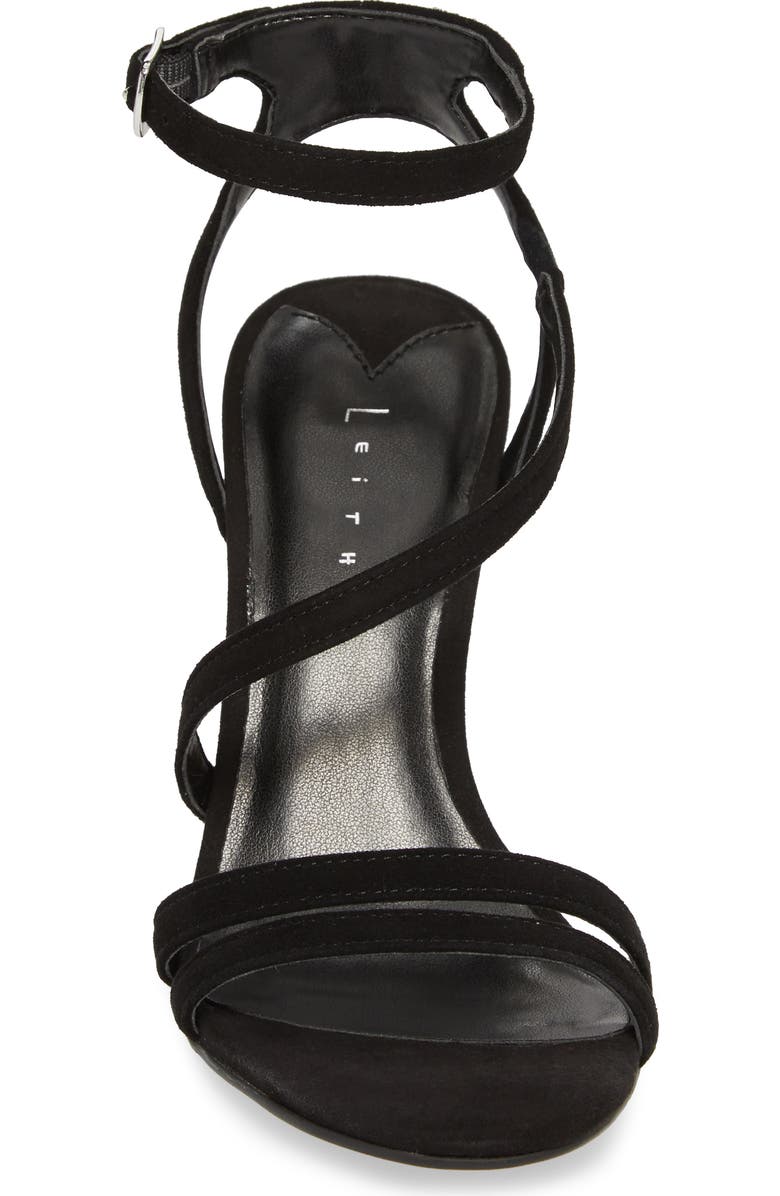 Leith Ava Asymmetrical Strappy Sandal, Alternate, color,