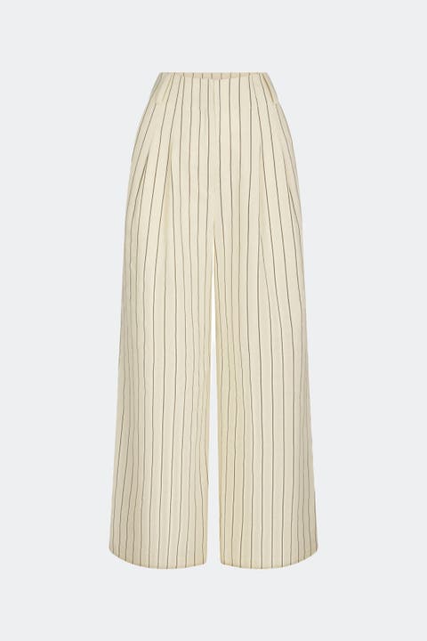 Bloo Linen Pinstripe Pant