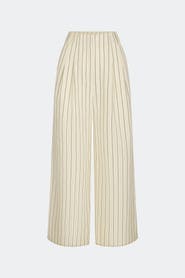SIMONMILLER Bloo Linen Pinstripe Pant