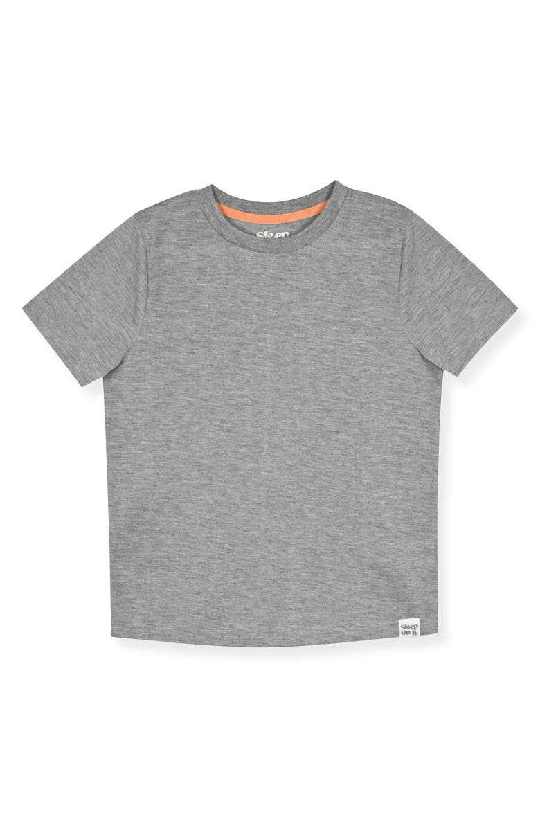 SLEEP ON IT Kids' T-Shirt & Joggers Pajama Set, Alternate, color, Grey