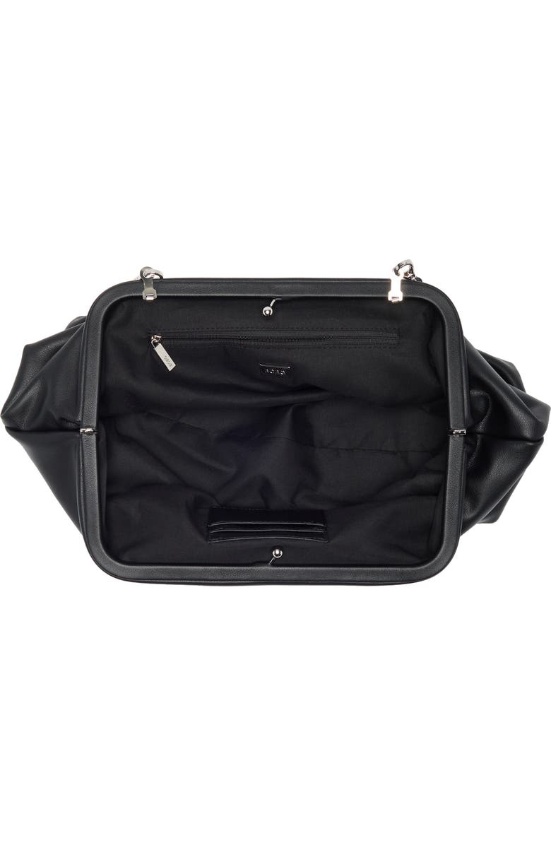 BCBG Oversize Frame Shoulder Bag, Alternate, color, Black