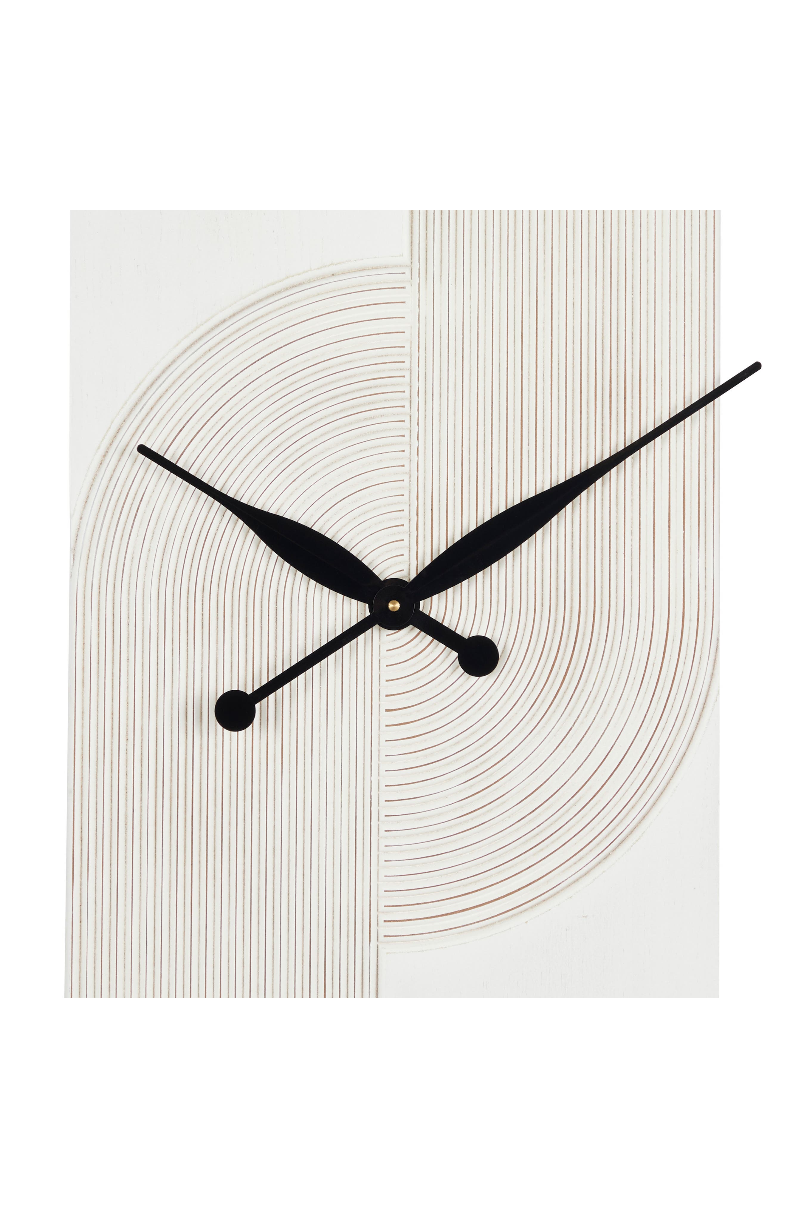 Novogratz Wood Statement Wall Clock | Nordstromrack