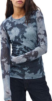 rag & bone Yana Tie Dye Long Sleeve T-Shirt