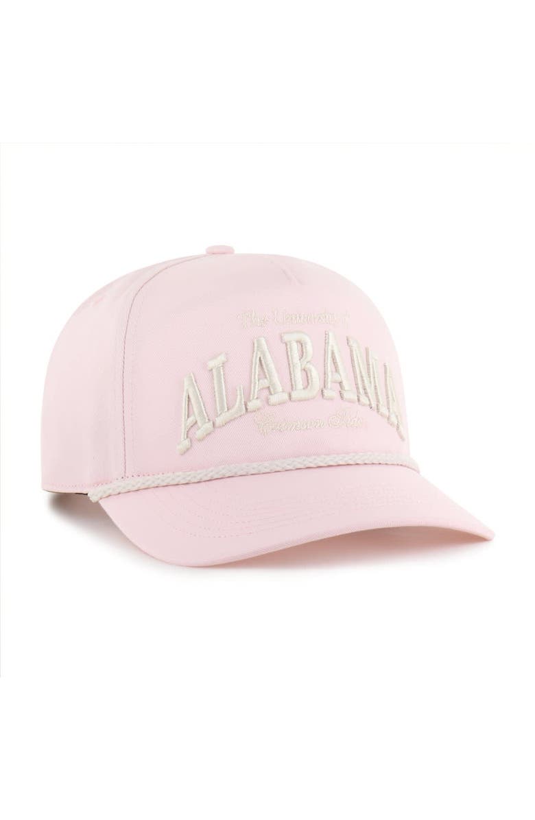 '47 Men's '47  Pink Alabama Crimson Tide Gelato Hitch Adjustable Hat, Alternate, color, Pink