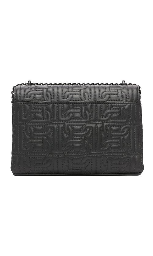 Dkny Delanie Flap Shoulder In Blk/black
