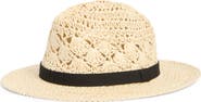 Nordstrom Packable Open Weave Panama Hat
