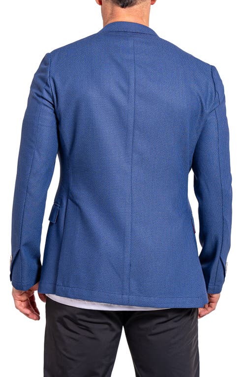 Maceoo Descartes Ascension2155 Unconstructed Blazer In Blue
