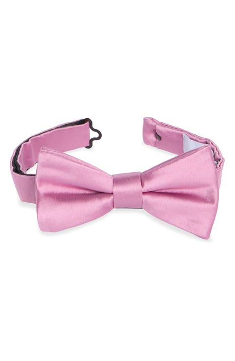 Satin Solid Bow Tie