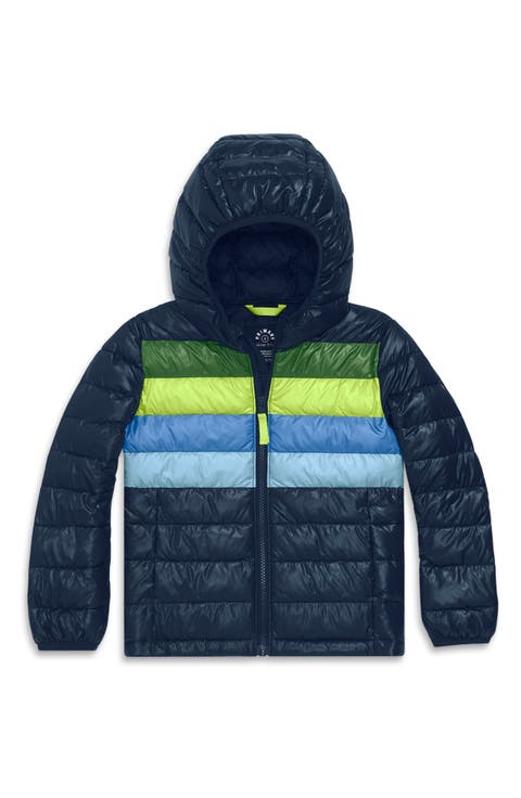 Kids' Stripe Puffer Jacket
