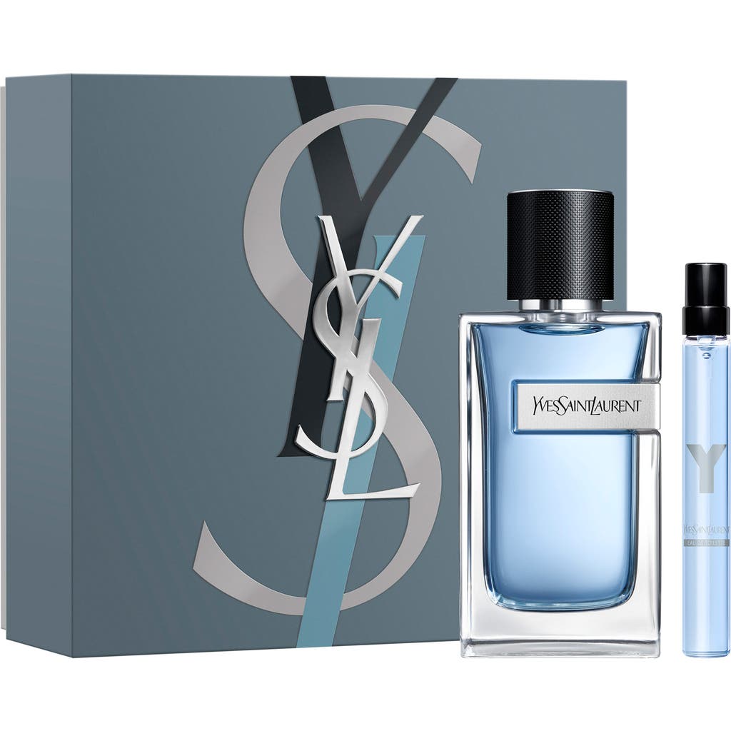 Saint Laurent Yves Y Eau De Toilette Gift Set (limited Edition) $162 Value In No Color