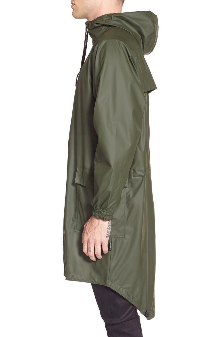 Waterproof Parka Coat, Alternate, color, GREEN