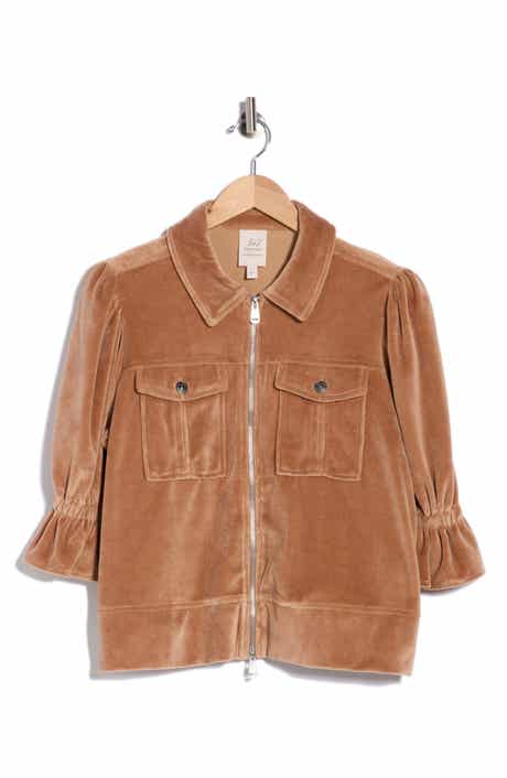 Holly Elbow Sleeve Velour Jacket