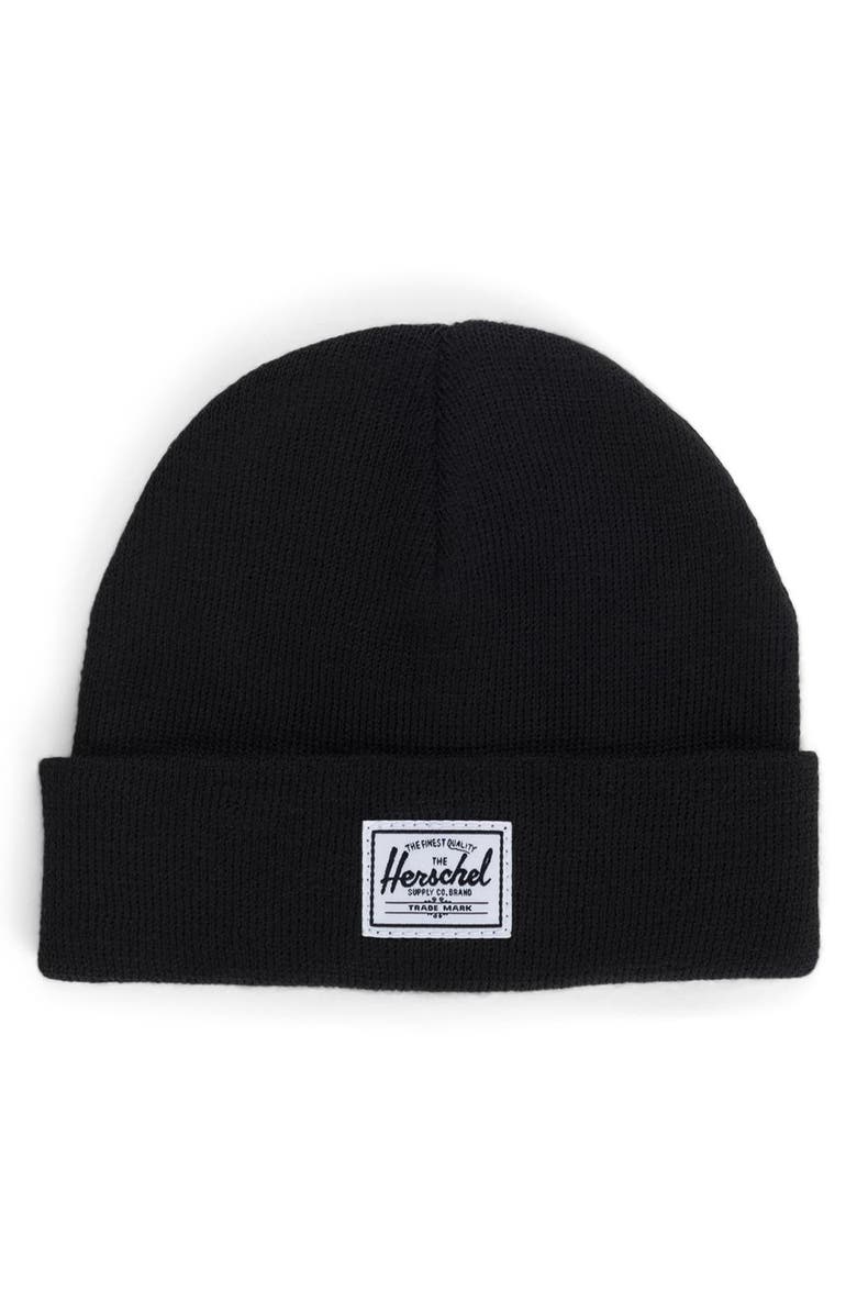 Herschel Supply Co. Classic Cuff Beanie, Main, color, Black
