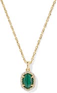 Kendra Scott Daphne Crystal Frame Pendant Necklace