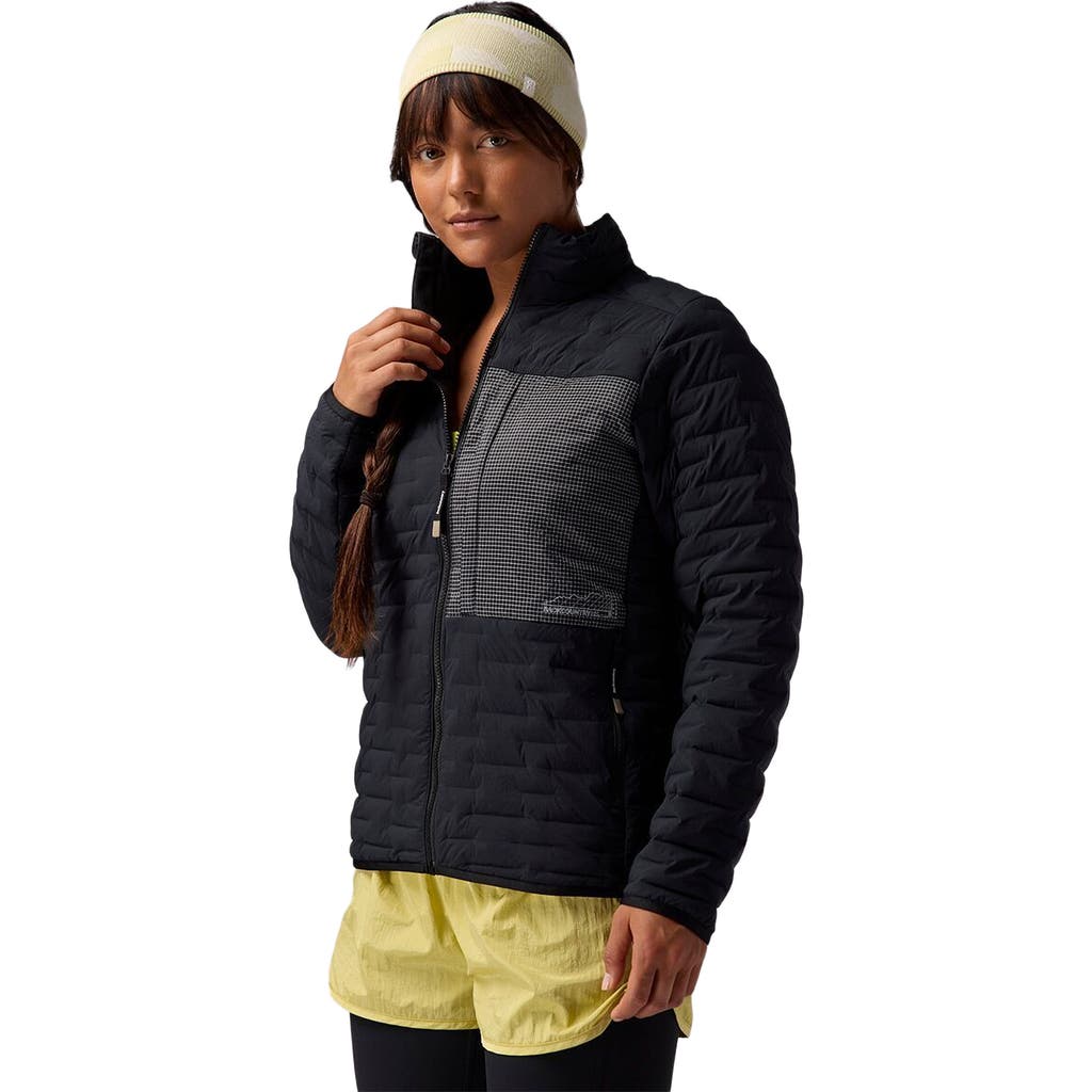 Backcountry Peale Primaloft Stitch-free Baffle Stretch Jacket In Animal Print