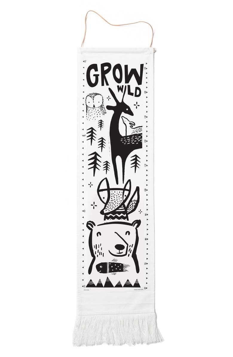 Wee Gallery Growth Chart, Main, color, Woodland