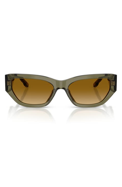 55mm Rectangular Sunglasses
