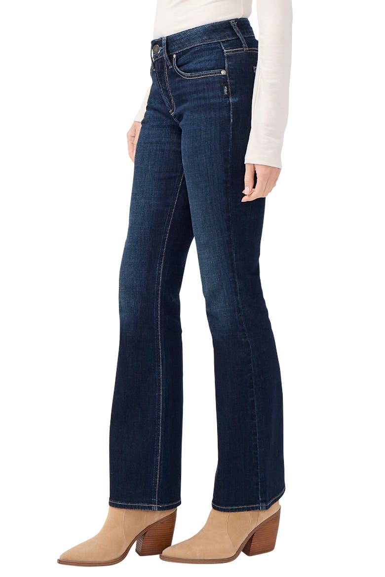 Suki Curvy Mid Rise Slim Bootcut Jeans, Alternate, color, EVERSLEY
