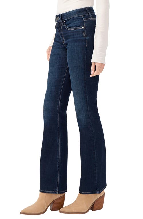 Silver Jeans Co. Suki Curvy Mid Rise Bootcut Jeans In Blue