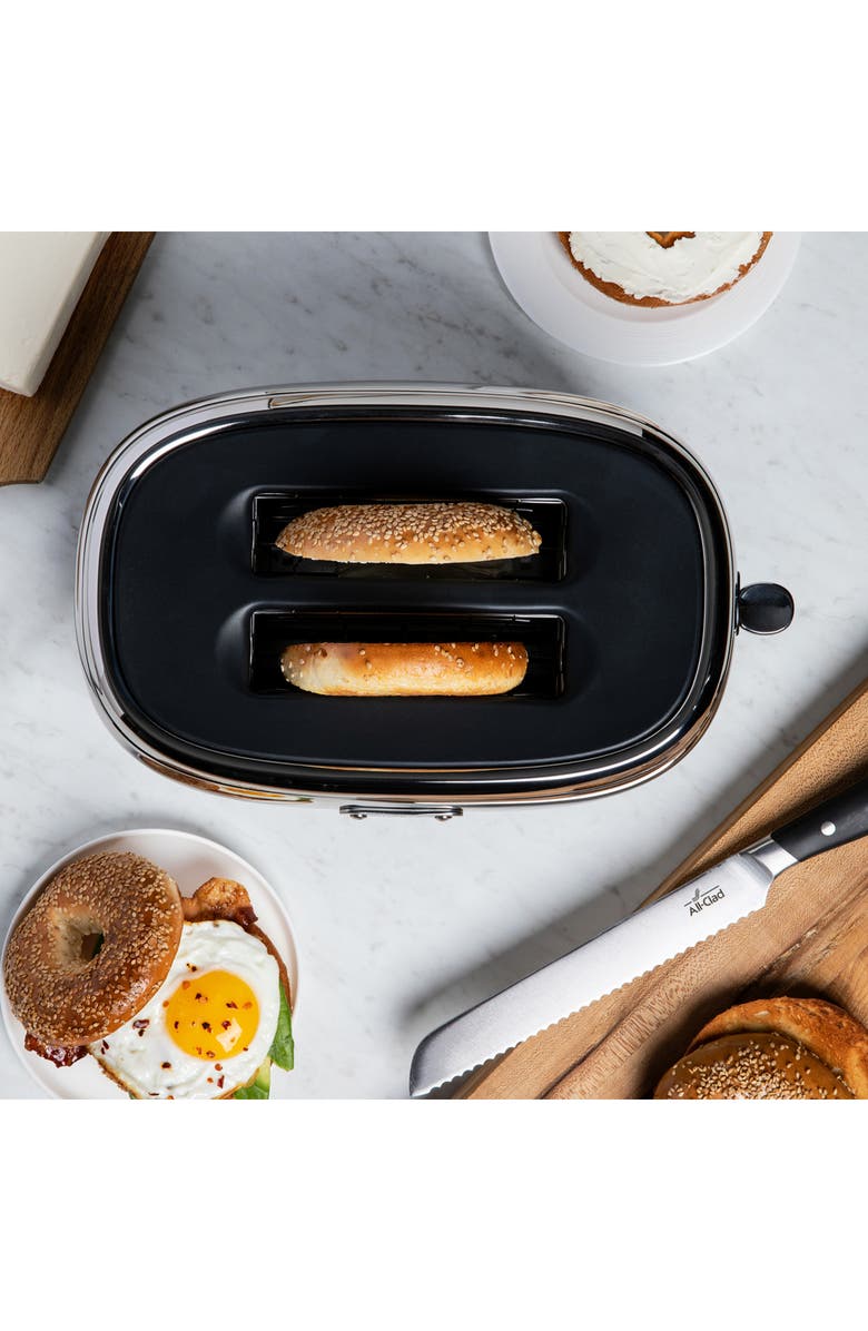 All-Clad 2-Slice Smart Touchscreen Toaster, Alternate, color, Stainless Steel