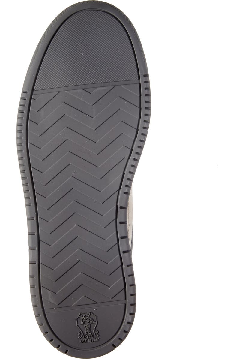 Brunello Cucinelli Washed Suede Court Sneaker, Alternate, color,