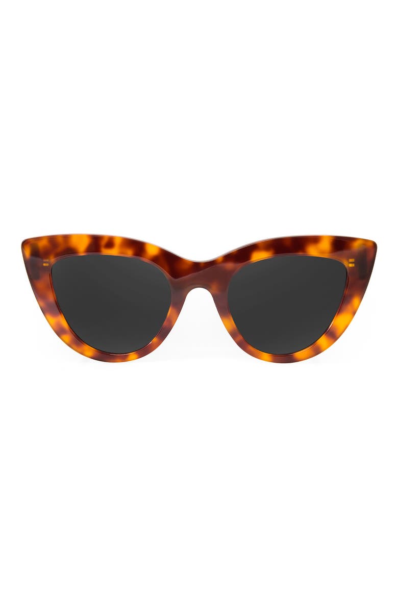 Leia 49mm Cat Eye Sunglasses, Main, color, HAVANA/ BLACK