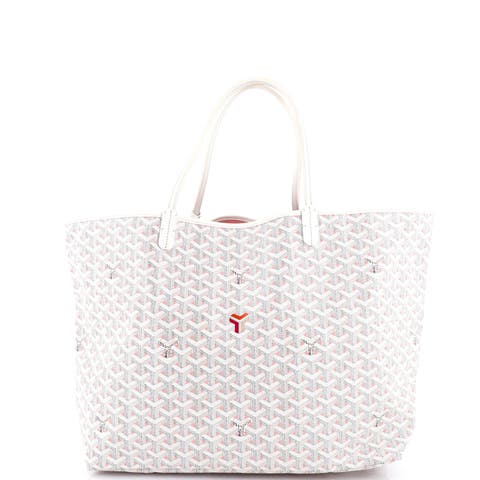 Saint Louis Tote Claire Voie Coated Canvas GM