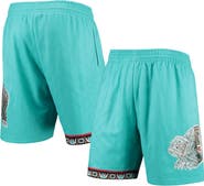 Mitchell & Ness Men's Mitchell & Ness Turquoise Vancouver Grizzlies 1996 Hardwood Classics 75th Anniversary Swingman Shorts