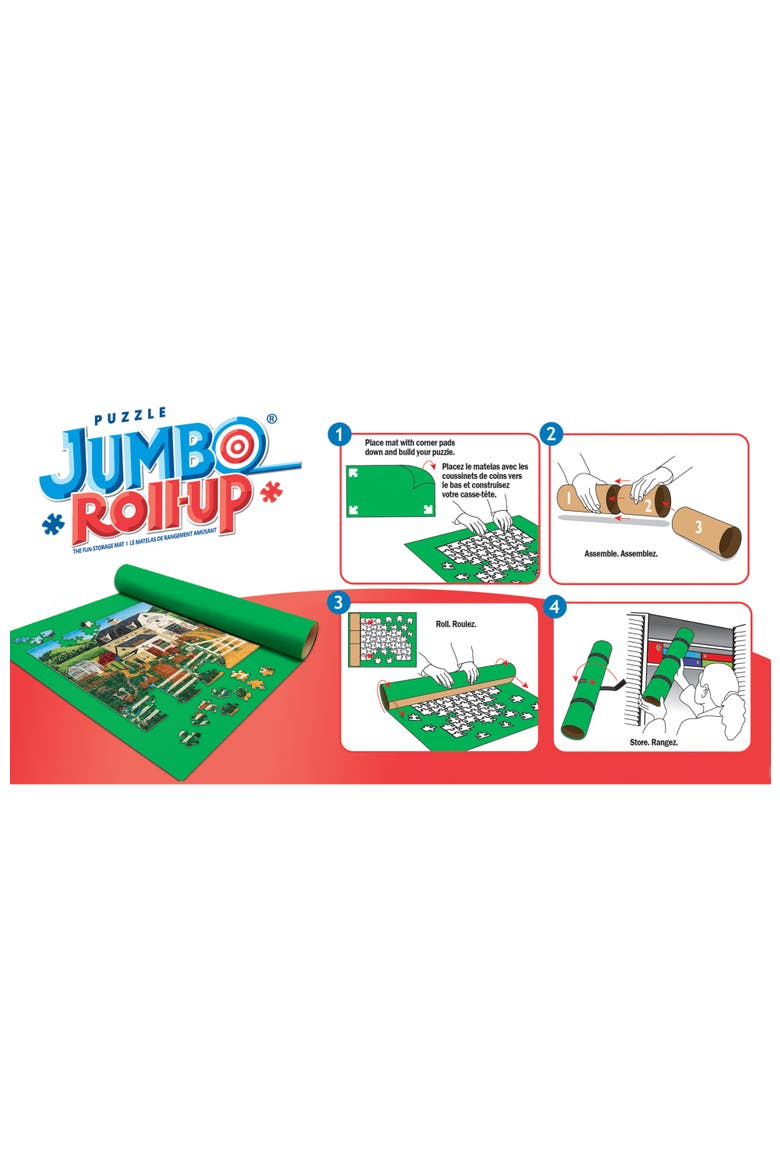 Jigsaw Puzzle Roll Up Jumbo - 36"x48", Alternate, color, Green