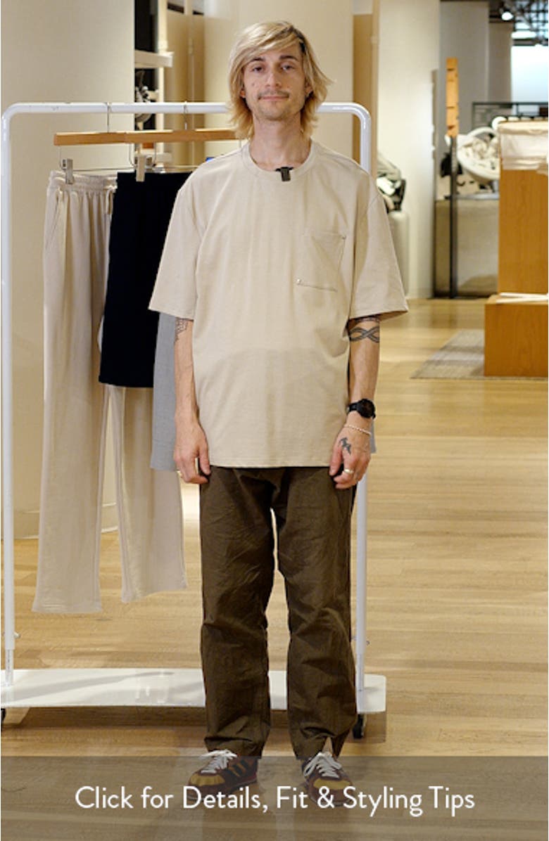 Oversize Rivet Pocket T-Shirt, sales video thumbnail