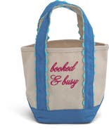 Jollity & Co. Book Theme Mini Boat Totes