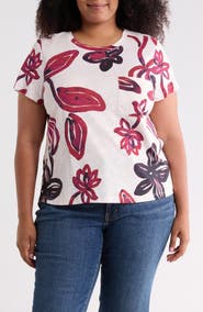 Sanctuary Cotton Blend Pocket T-Shirt