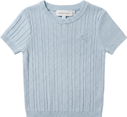 Charlotte & George Cotton Rib Knit Sweater