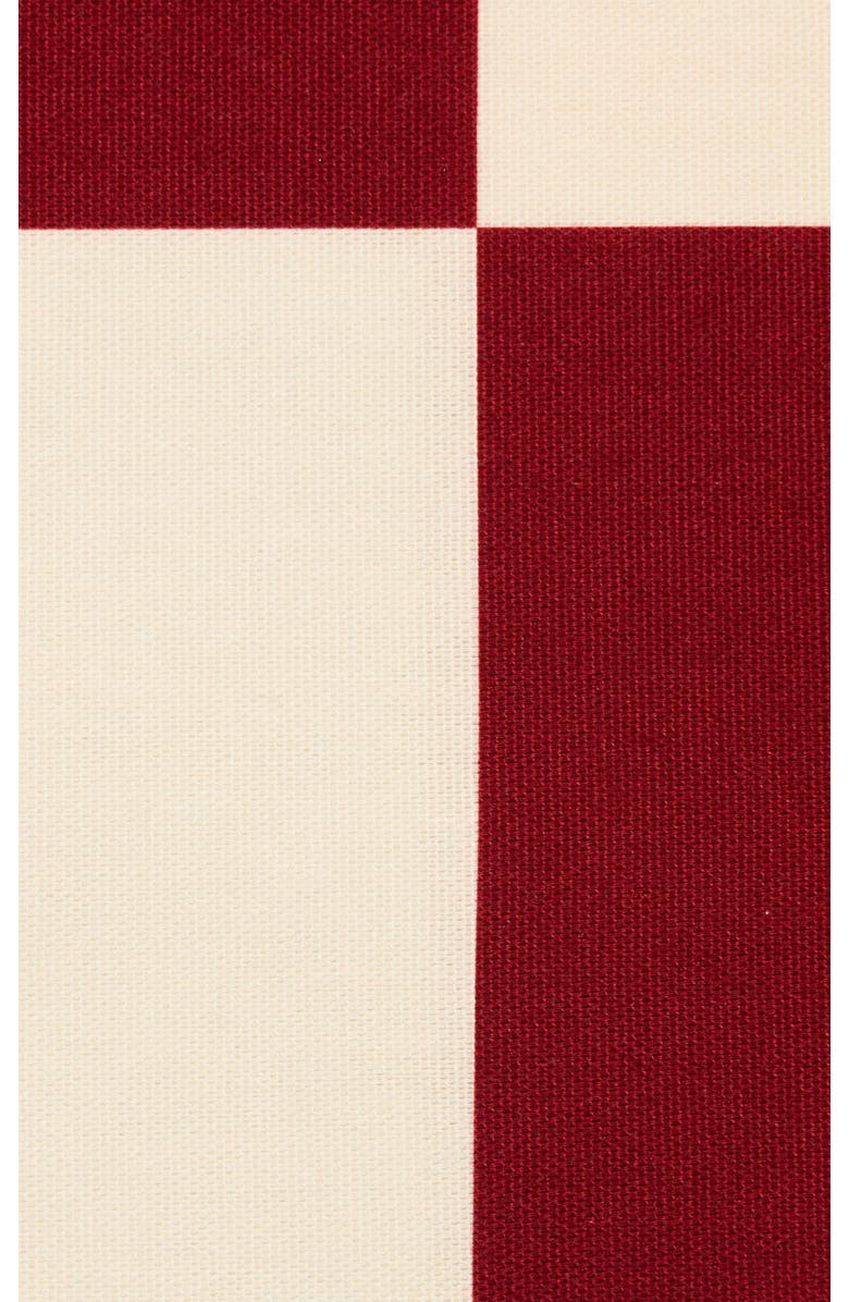 La DoubleJ Medium Tablecloth, Alternate, color, Contrada Bordeaux
