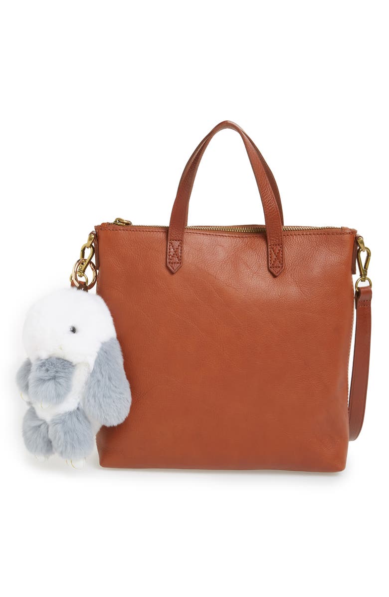 ZZDNU Natasha Couture Natasha Couture Genuine Rabbit Fur Bag Charm, Alternate, color, 